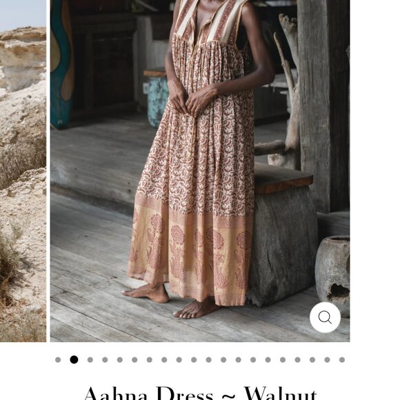 Highly coveted Aahna Dress in Walnut from daughters of India - Picture 12 of 12